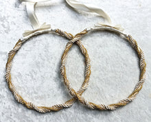 Load image into Gallery viewer, Stefana Crowns Gold, Greek Orthodox Wedding Stefana, Greece Wedding, Στέφανα Γάμου