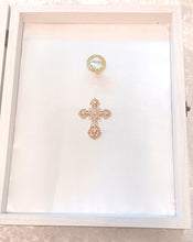 Load image into Gallery viewer, Stefanothiki, White Stefana Crown Case, Modern Stefanothiki, Gift For Greek Wedding