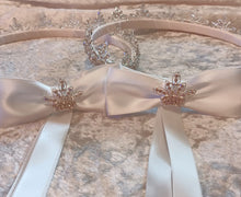 Load image into Gallery viewer, Stefana Set, Gold Crystal Stefana, Greek Orthodox Crowns, Royal Stefana Crowns