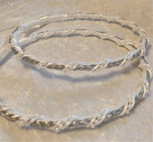 Load image into Gallery viewer, Stefana Lambathe Set, Orthodox Wedding Crowns, Greek Stefana, Greek Wedding Candles