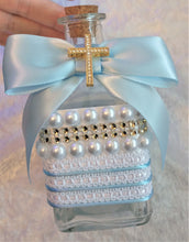 Load image into Gallery viewer, Greek Orthodox Baptism Lambades - Boy or Girl Baptismal Set - Oil Bottle Baptism Set - Baptism Candles