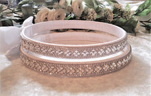 Load image into Gallery viewer, Crystal Stefana & Wedding Candle Set in White or Ivory