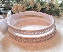 Load image into Gallery viewer, Crystal Stefana & Wedding Candle Set in White or Ivory