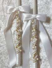 Load image into Gallery viewer, Greek Lambathes Wedding Candles - Lambades Wedding