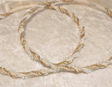 Load image into Gallery viewer, Stefana Crowns, Greek Orthodox Wedding Crowns, Wedding Stefana White or Ivory