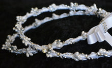 Load image into Gallery viewer, Stefana Crowns with Pearls & Rhinestones