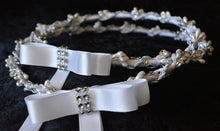 Load image into Gallery viewer, Stefana Crowns with Pearls & Rhinestones