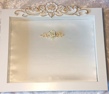 Load image into Gallery viewer, Stefanothiki, White Stefana Crown Case, Modern Stefanothiki, Gift For Greek Wedding
