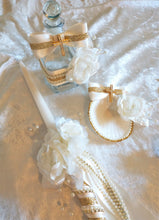 Load image into Gallery viewer, Greek Orthodox Baptism Lambades - Baptismal Set - Oil Bottle Baptism Set - Baptism Candles
